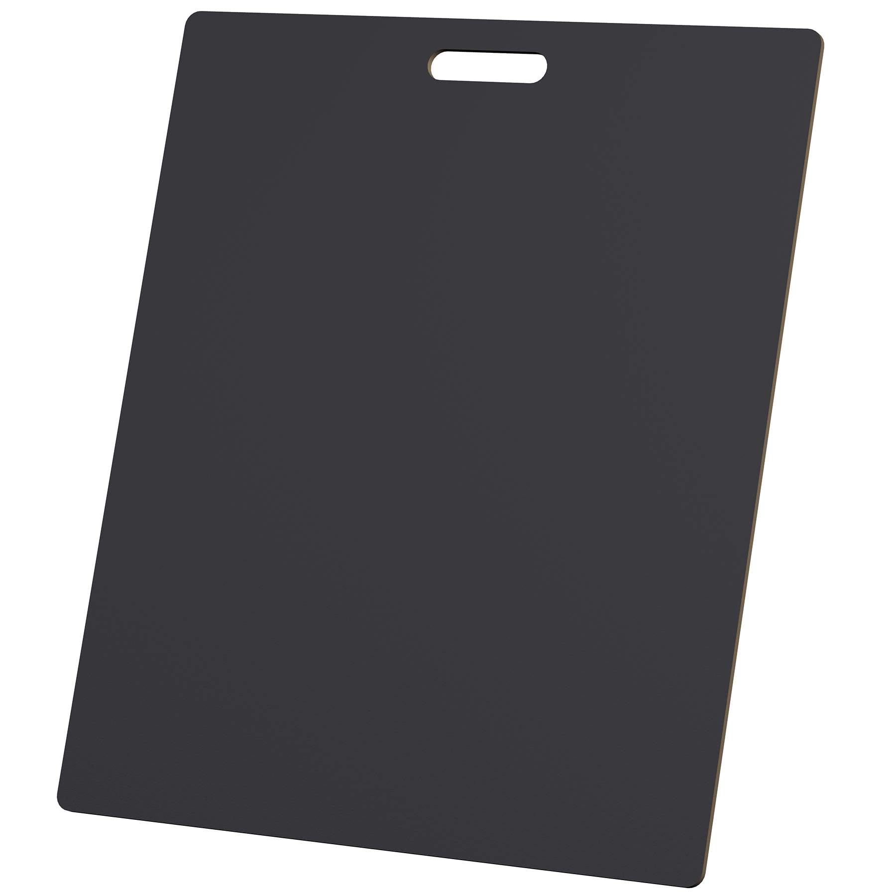 22 inch x 26 inch Black Sample Display Board for Tile Flooring Stone Wood